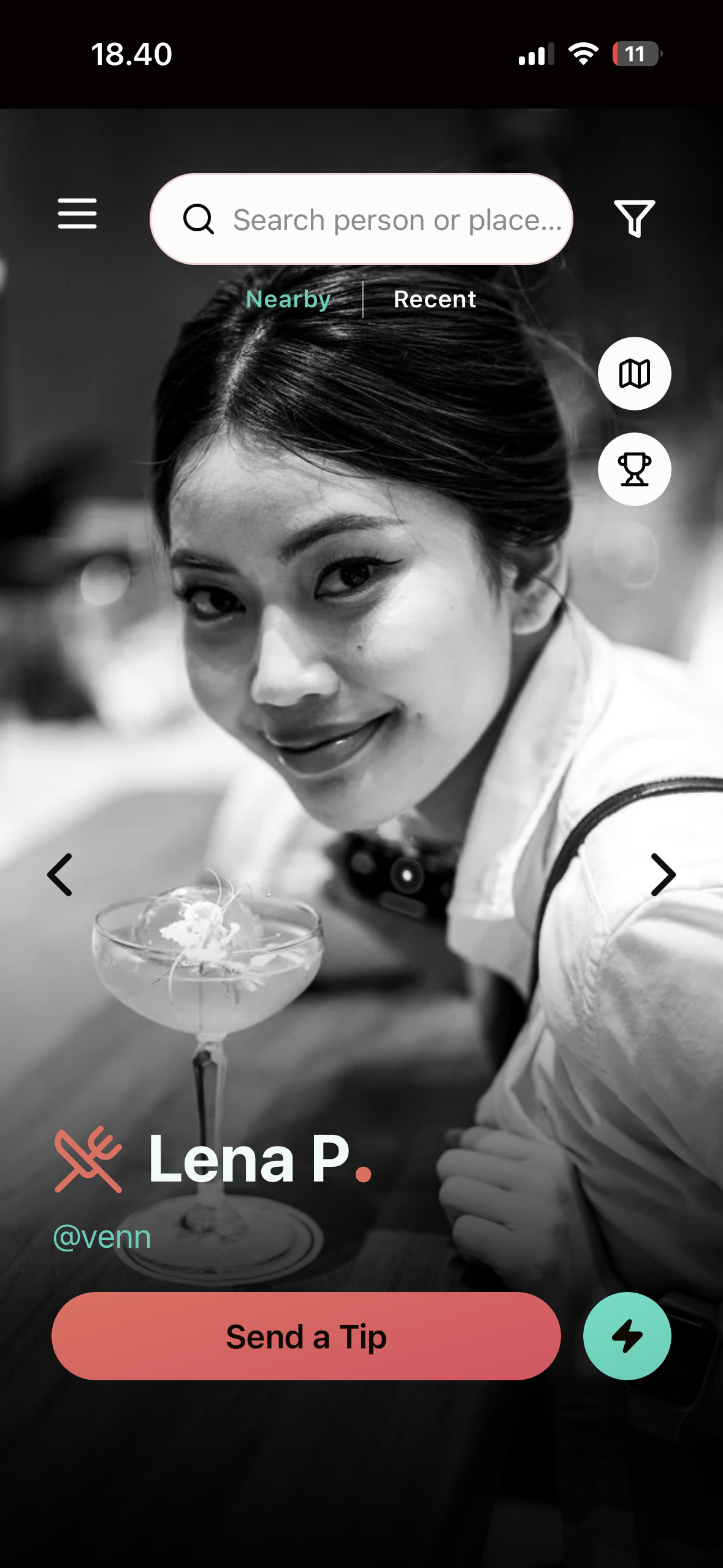 4. Receive tips instantly